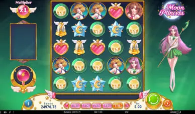 Special symbols in the online slot Moon Princess