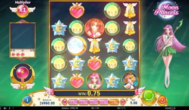 Moon Princess slot machine features